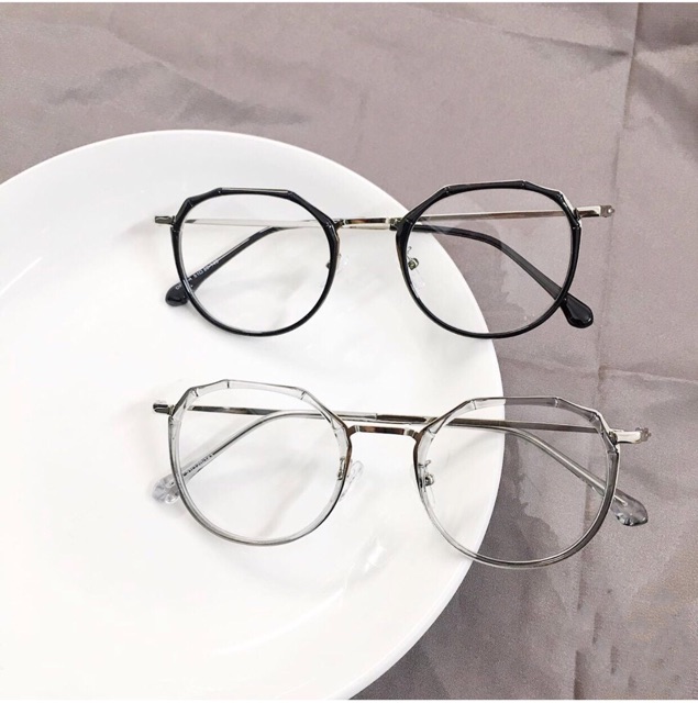 Gọng kính 8854 Jolie Eyewear form tròn kim loại thời trang cao cấp