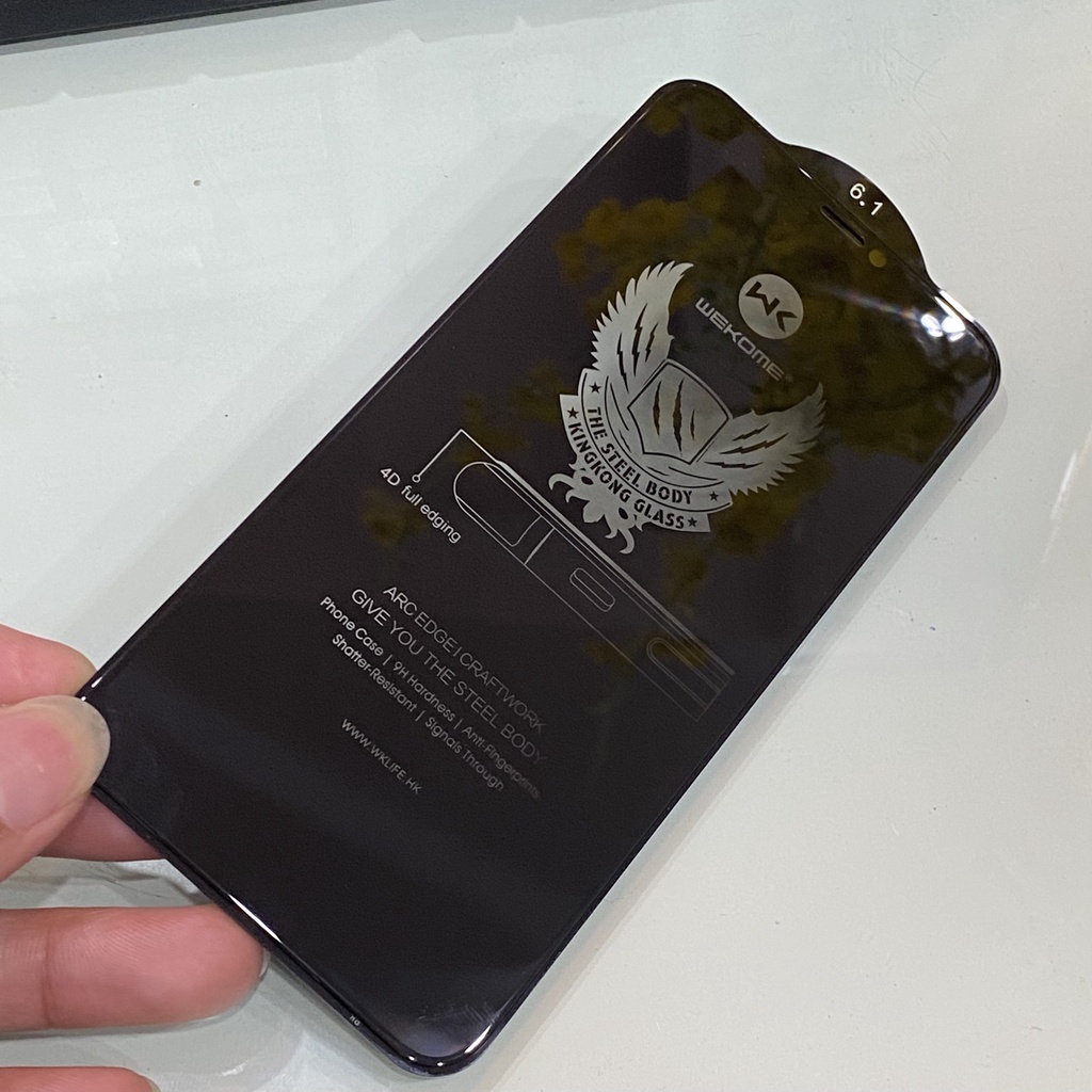 Kính cường lực chống nhìn trộm Iphon XR/11 6.1 chính hãng WK, dòng cao cấp nhìn sáng hơn nhiều - KLH