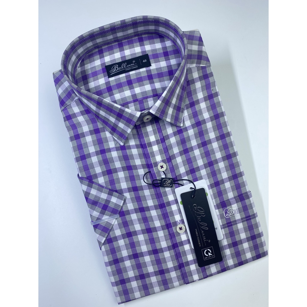 Áo Sơ Mi Nam Ngắn Tay Công Sở Belluni