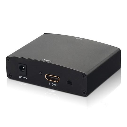 Bộ chuyển đổi VGA sang HDMI (Hộp Sắt) - Có Âm Thanh + Có Adapter kèm theo - ZQH003