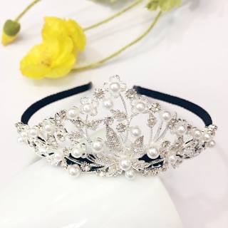 ☺️bờm vương miện đính đá và ngọc