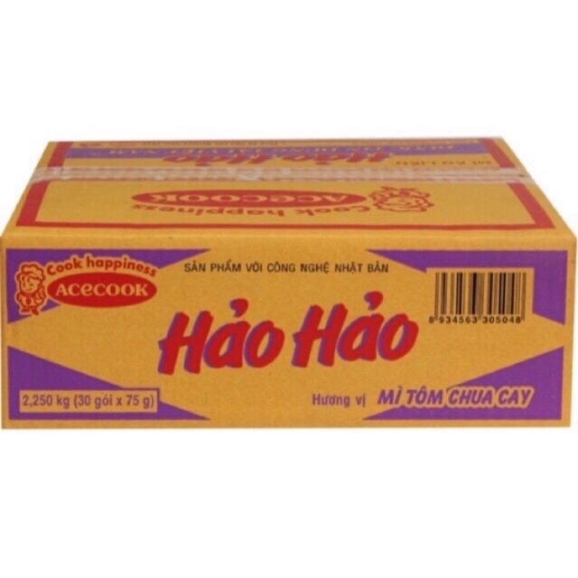 Thùng mì hảo hảo 30g