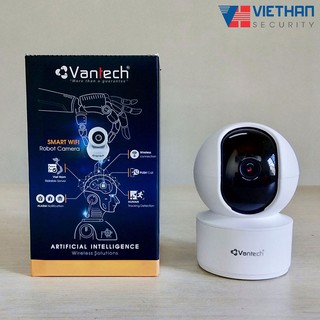 Camera wifi robot Vantech V2010B 3.0 Megapixel kèm thẻ 32gb