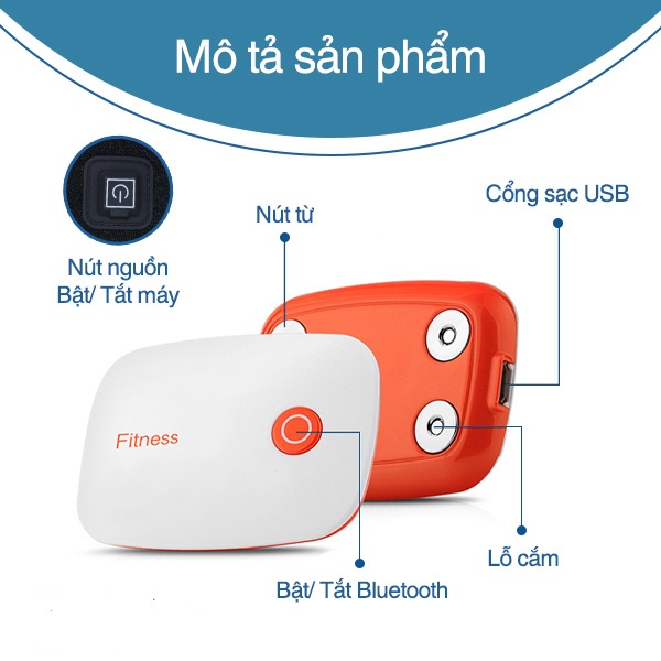 Đai massage giảm mỡ bụng ,máy matxa bụng,đai rung giảm mỡ Fitness 1102,giảm mỡ hiệu quả với các bài tập như phòng gym