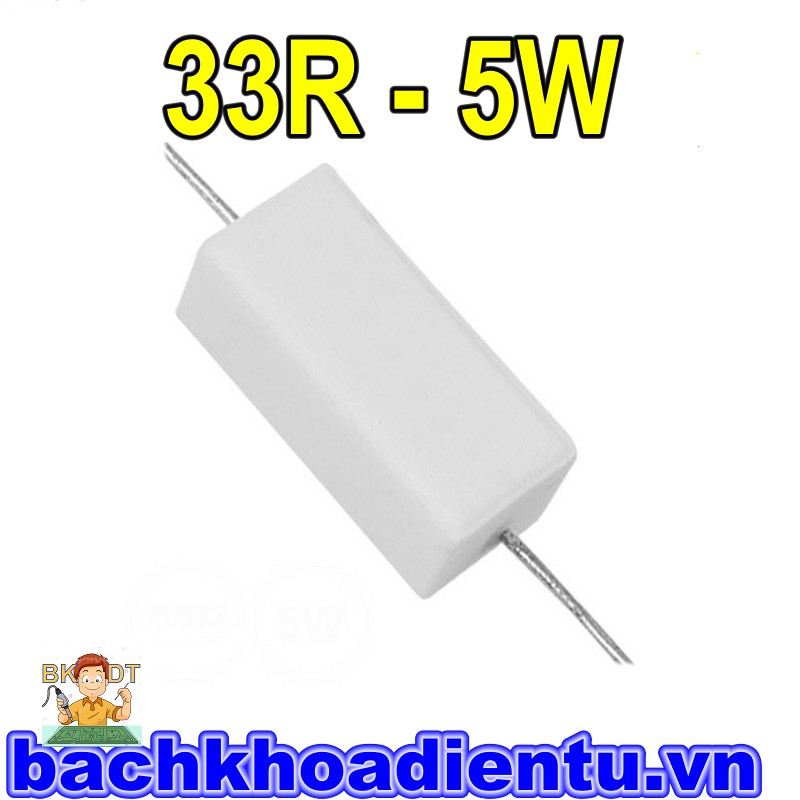 Điện trở 5W 33R chất lượng tốt