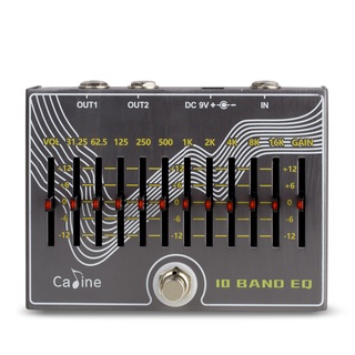 Bàn đạp hiệu ứng đàn guitar caline cp-81 10 band eq phiên bản âm lượng 3.0