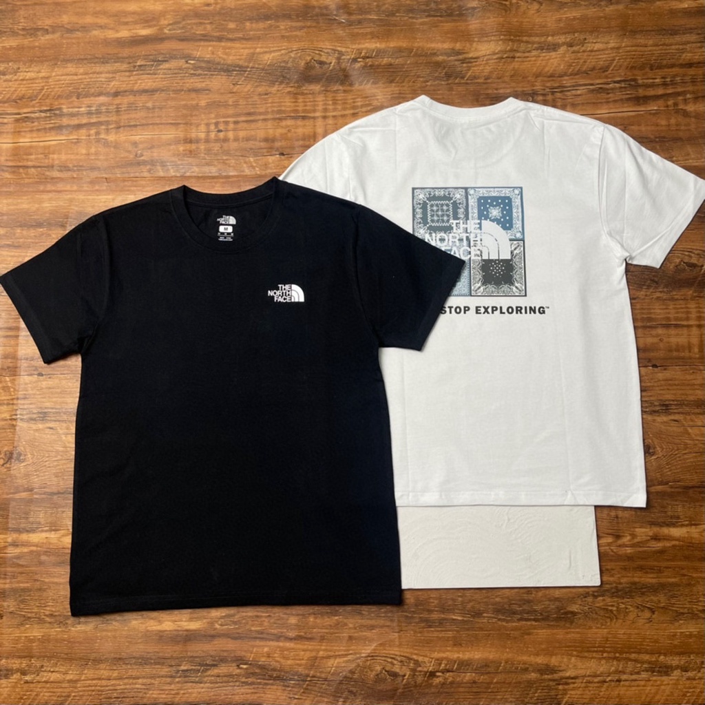 Áo Thun Tay Ngắn In Logo The North Face Nt32108 TNF North Paisley Thời Trang 2022 Mới Cho Nam Và Nữ