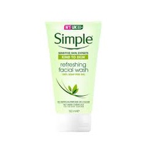 Sữa rửa mặt simple gel kind to skin bill 150ml sữa rửa mặt [Chính Hãng]