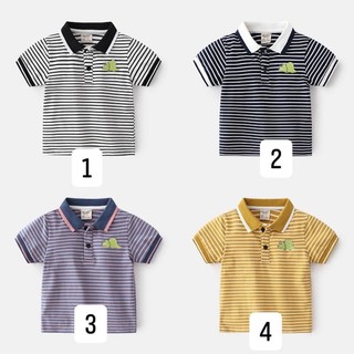Áo polo kẻ QC loại 1