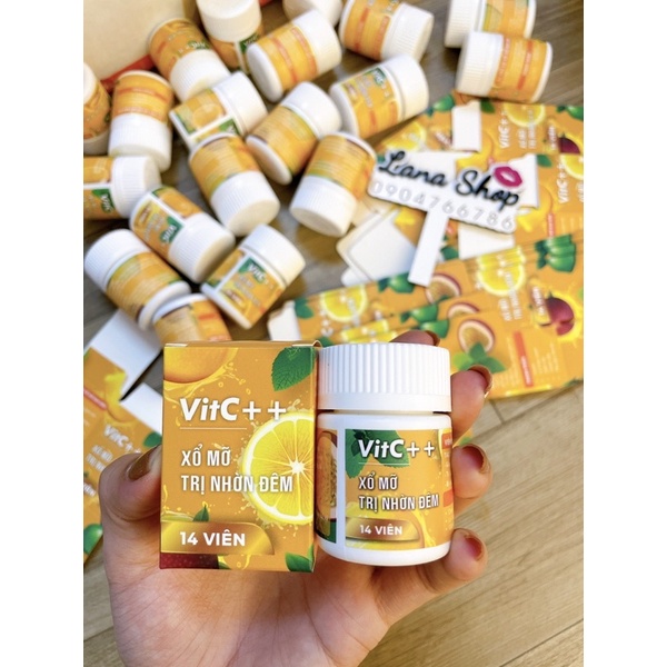Detox xổ mỡ VitC+++ 14 viên