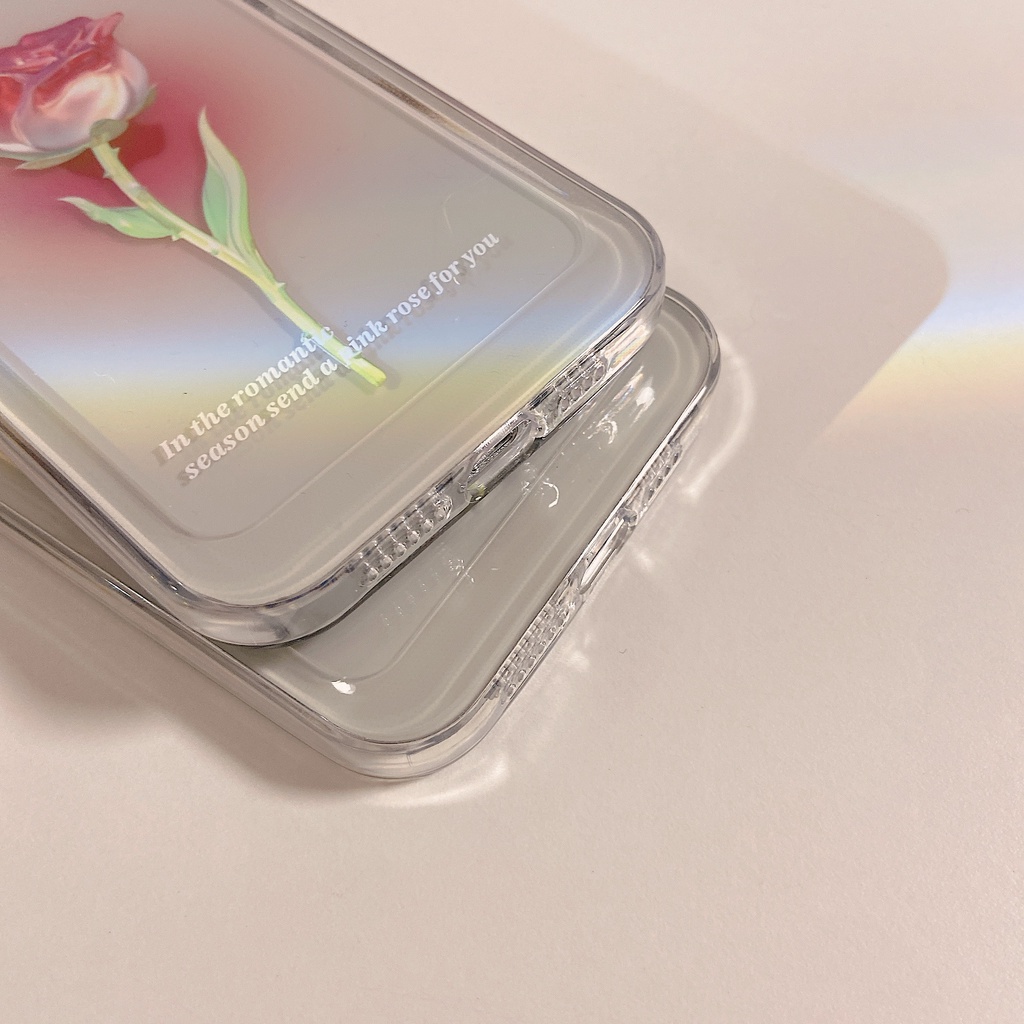 Ốp Điện Thoại Mềm Hình Hoa Màu Sắc Rực Rỡ Cho Iphone 13 pro max 12 pro max 11 pro max xs max xr x