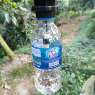 Bộ dụng cụ bẫy ruồi vàng gắn chai nước suối