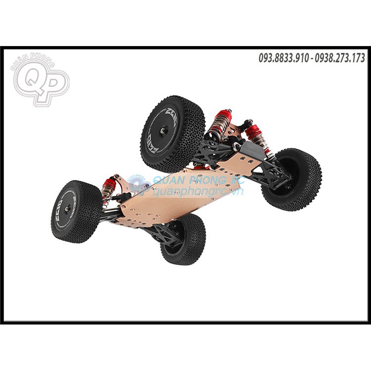 Xe 1/24 WLtoy 144001 1/14 2.4G 4WD Xe đua RC tốc độ cao 60km/h