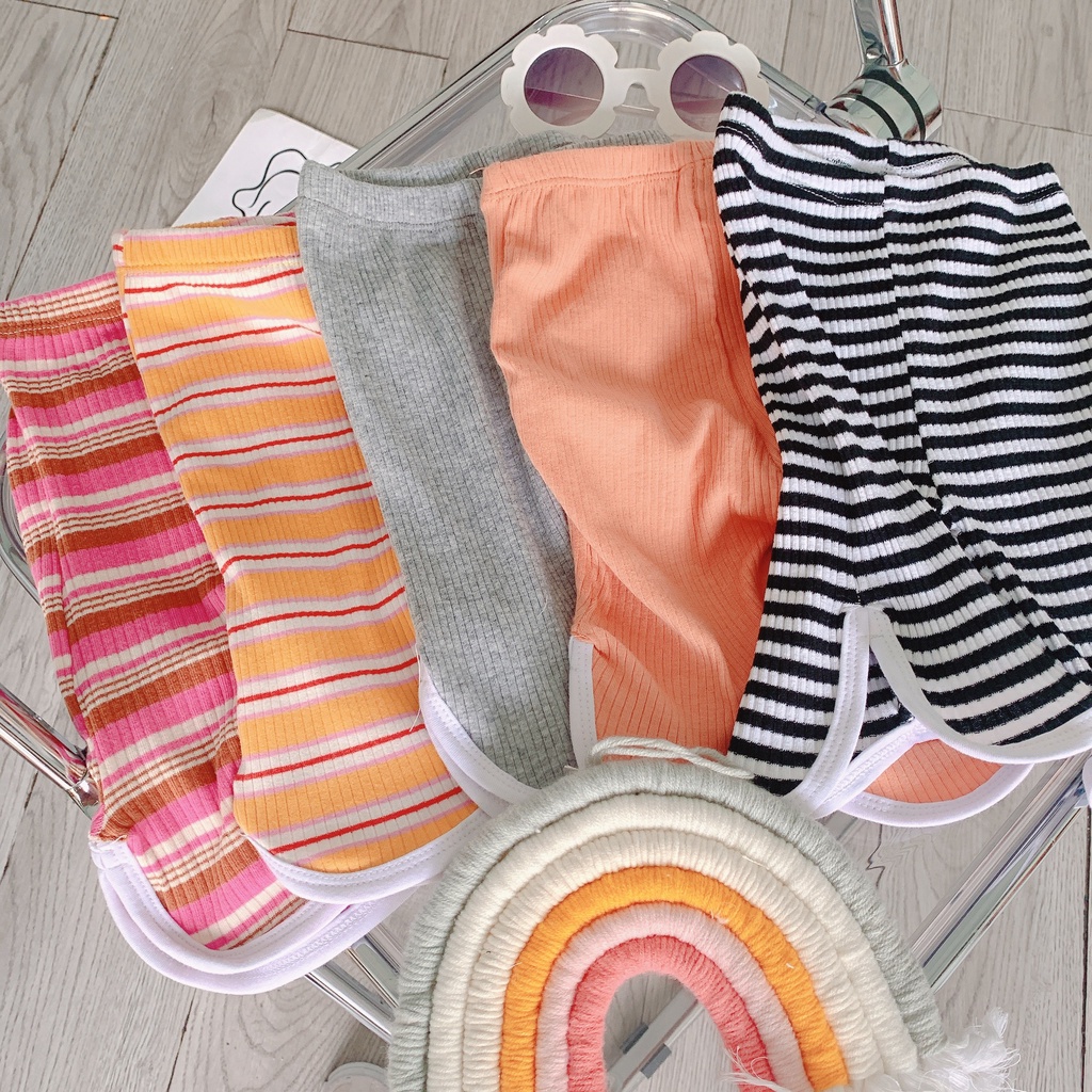 Lyvyshop - Quần legging viền siêu dễ thương cho bé 09-26kg
