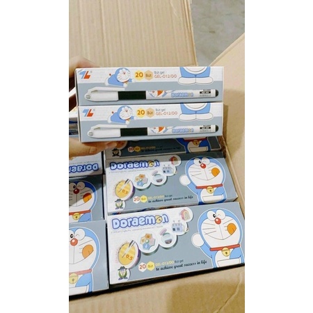 Hộp 20 Cây Bút Gel Thiên Long TL-012 đôremon