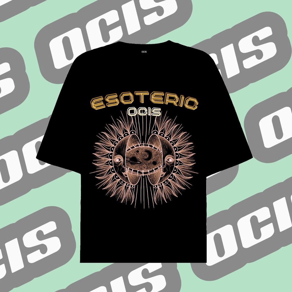 Áo thun Tee Ocis Mythology 02 - Đen (SUN_D02)