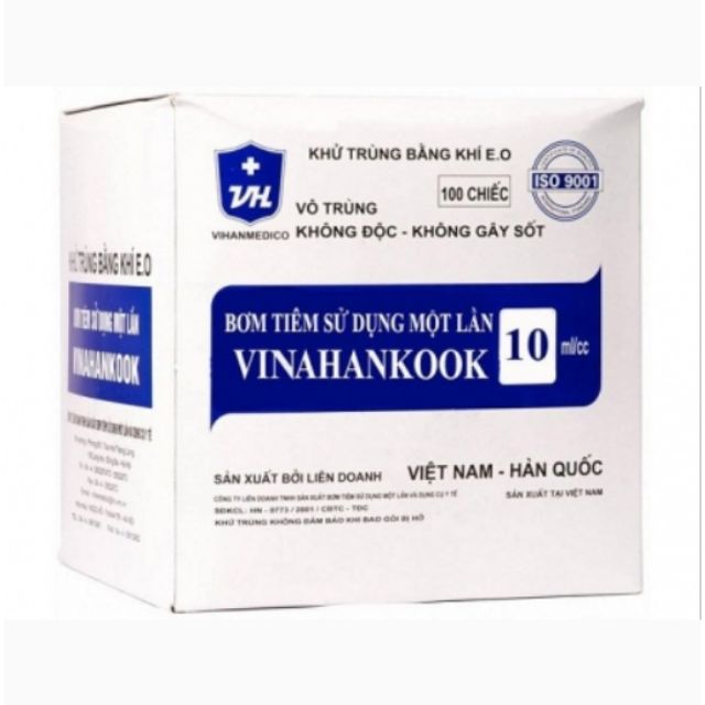 Combo 20 bơm tiêm 10 ml tiệt trùng