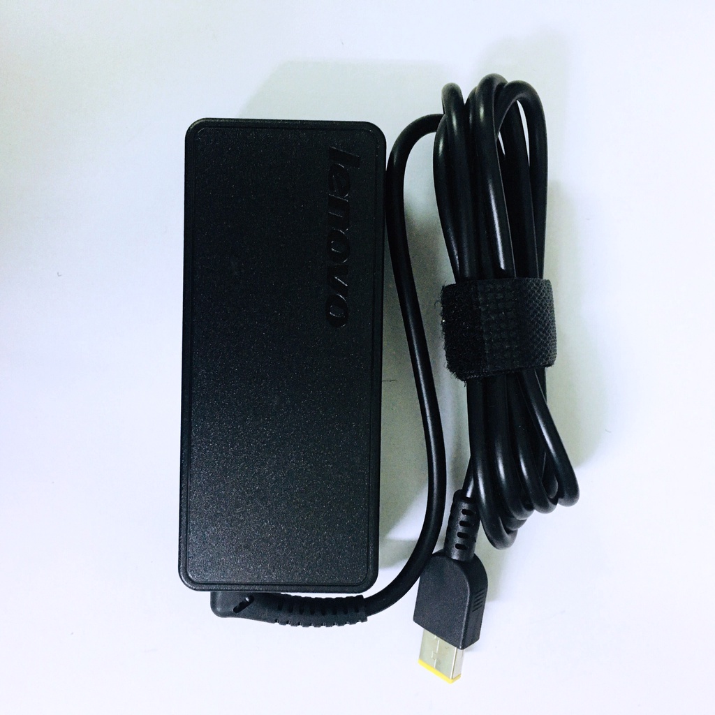 Sạc Laptop Lenovo Zin chân vuông chính hãng 20V – 3.25A , adapter Lenovo chân vuông USB