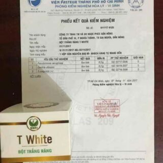 Bột trắng răng -TWhite