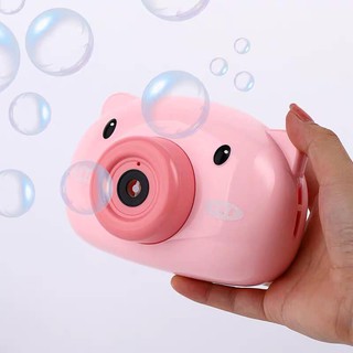 Máy ảnh bắn bong bóng hình heo