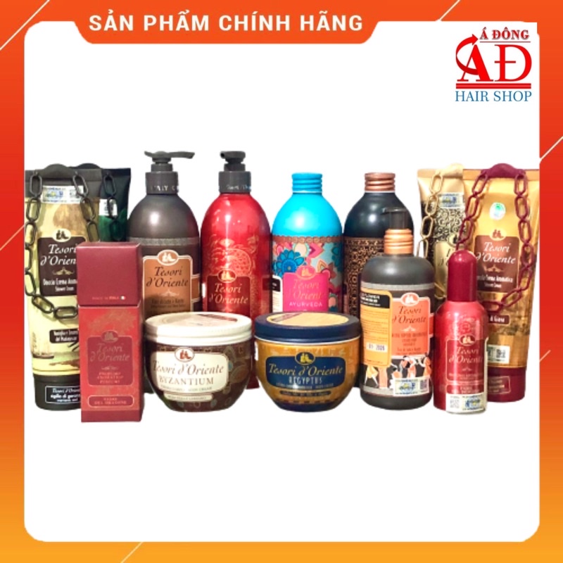 Sữa tắm trắng da hương nước hoa 16 mùi Tesori D'Oriente xích cực thơm  - Chính hãng