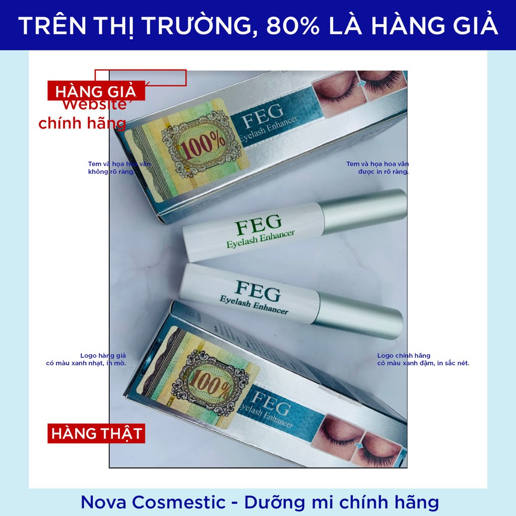 [CHINH_HANG] DƯỠNG MI FEG EYELASH ENHANCER CHO ĐÔI MI CONG VÚT