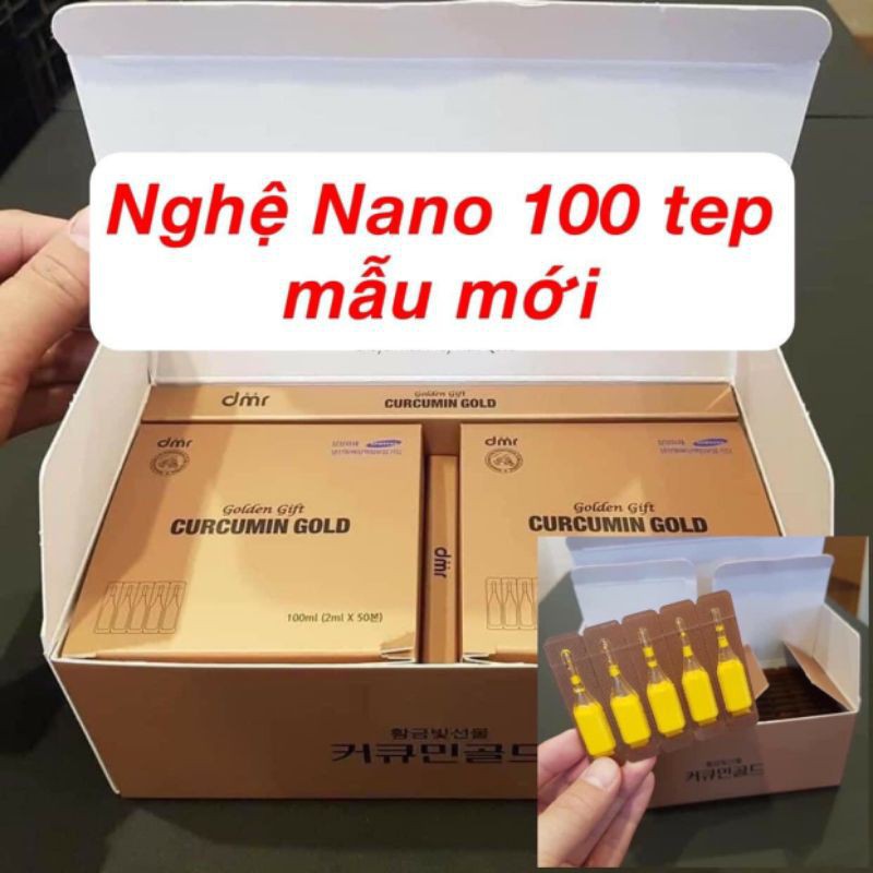 Nghệ Nano Curcumin Gold Hàn Quốc 2021