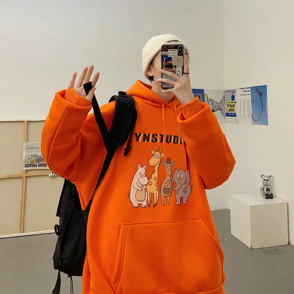 Áo hoodie thiết kế phong cách thời trang thu đông có 7 màu 【S-3XL】 | BigBuy360 - bigbuy360.vn