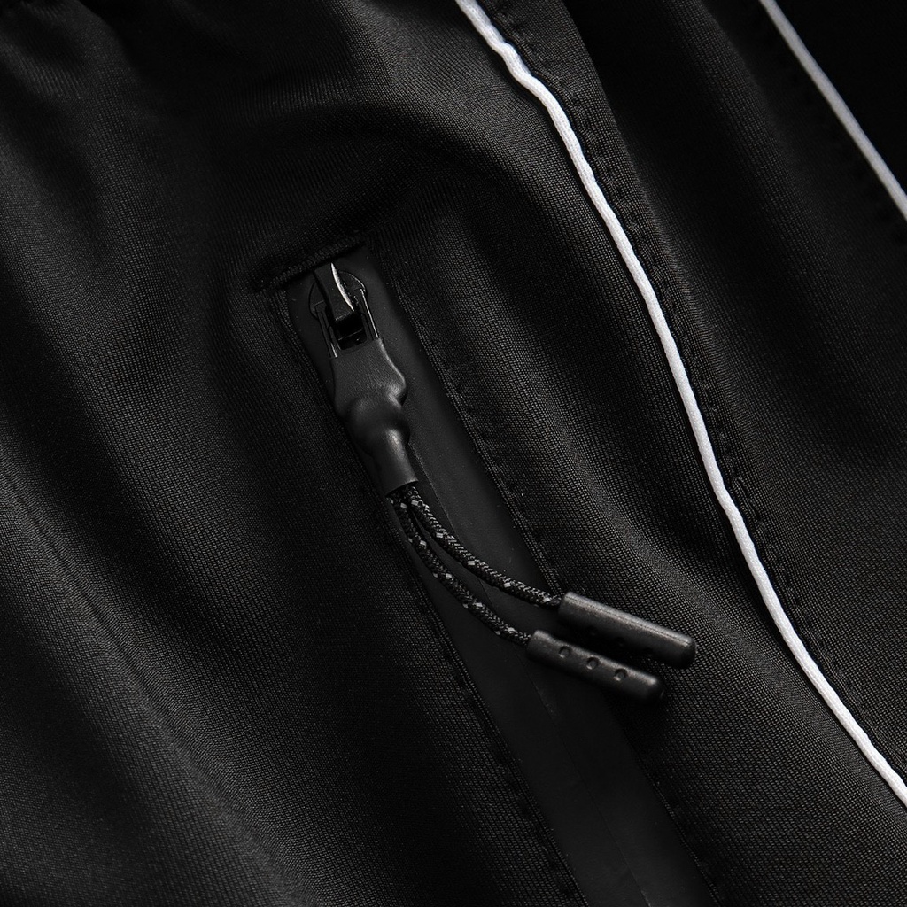 Quần thun thể thao nam Big Size tập gym lưng thun dây rút túi khóa kéo - NK