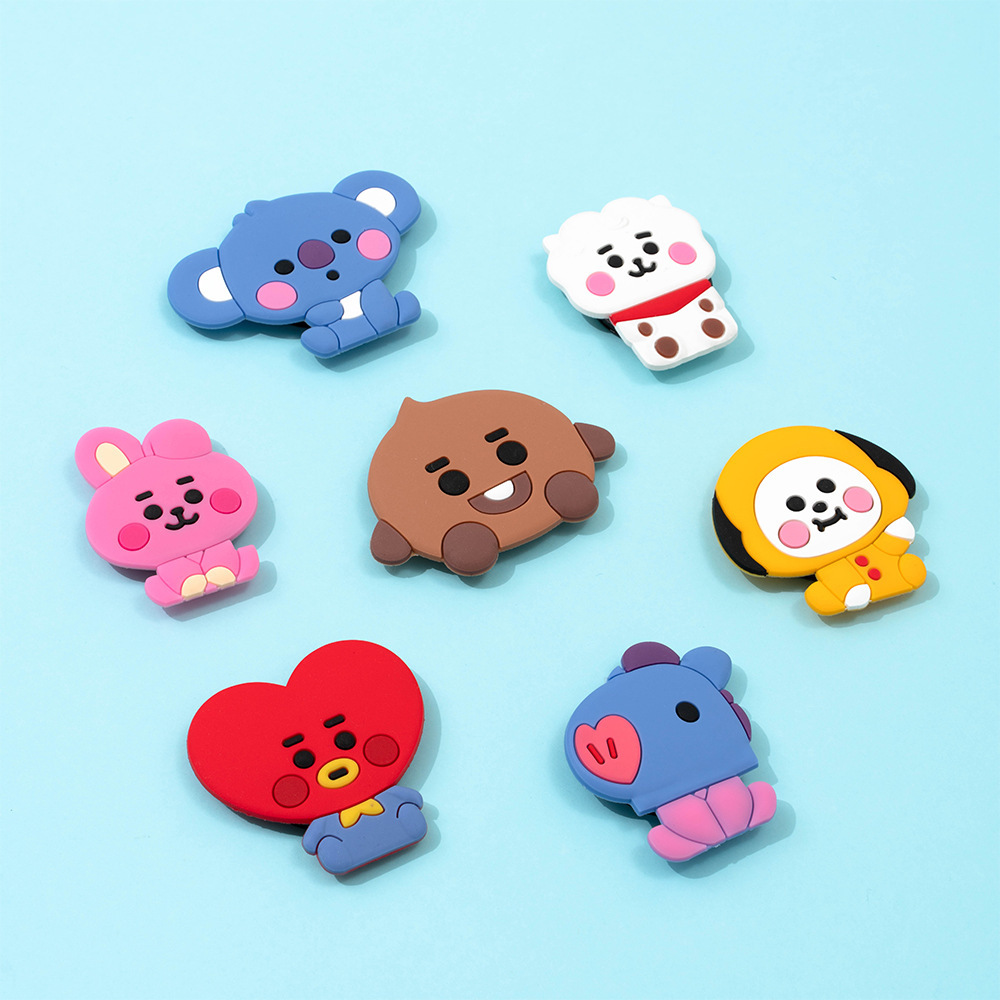 Móc Giá Đỡ Điện Thoại In Hình Bt21 Dễ Thương