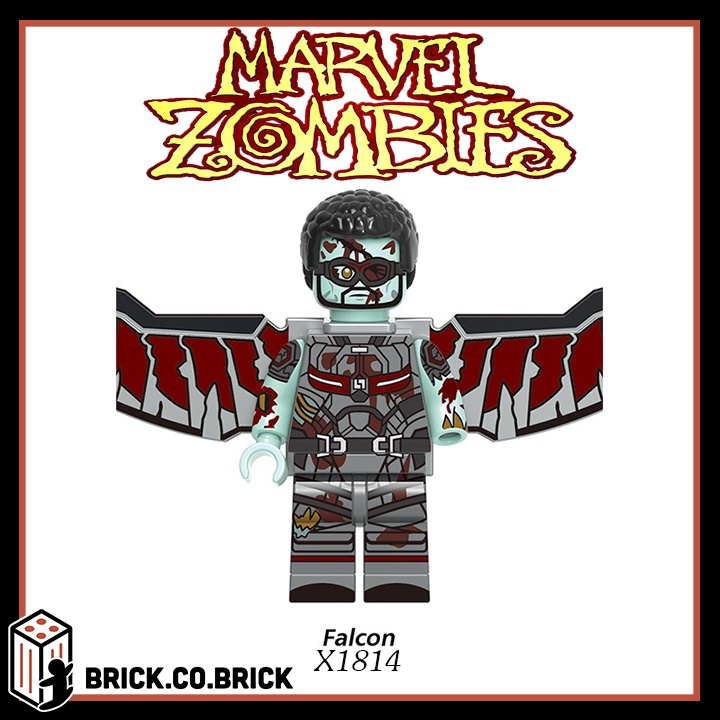 Lego Marvel Zombies Đồ Chơi Lắp Ráp Minifigures Siêu Anh Hùng Zombie Cương Thi Bản Mới Nhất X0325 Captain Doctor Strange
