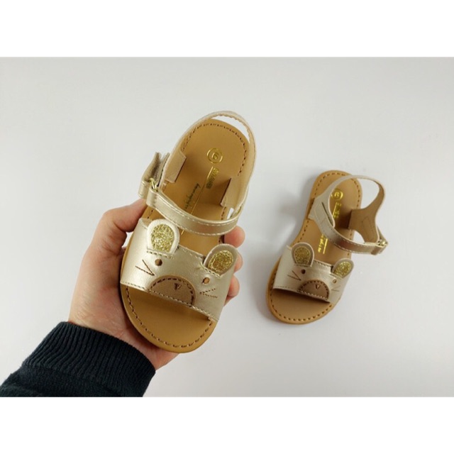 Sale hàng hè Sandal gấu Emilee vàng