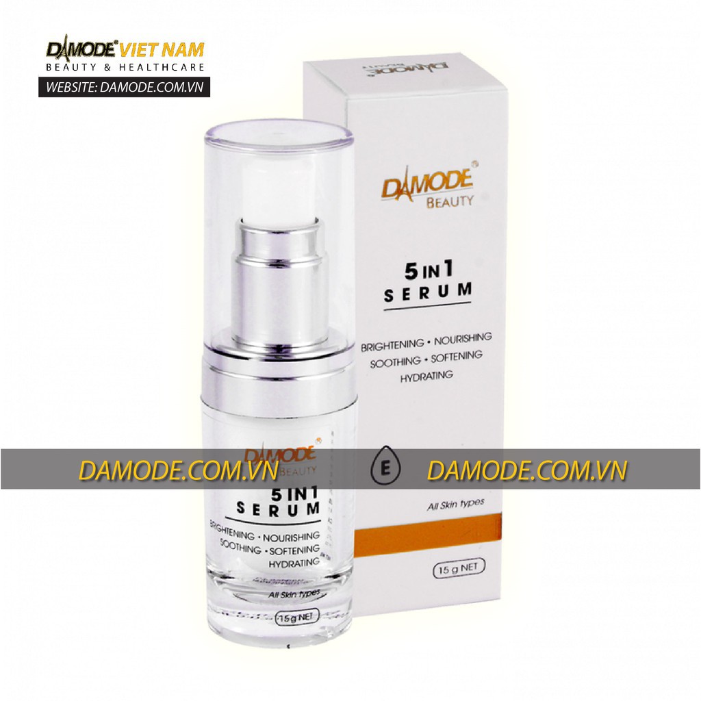 Damode Serum 5in1 – Siêu phẩm trẻ hóa da mờ nám