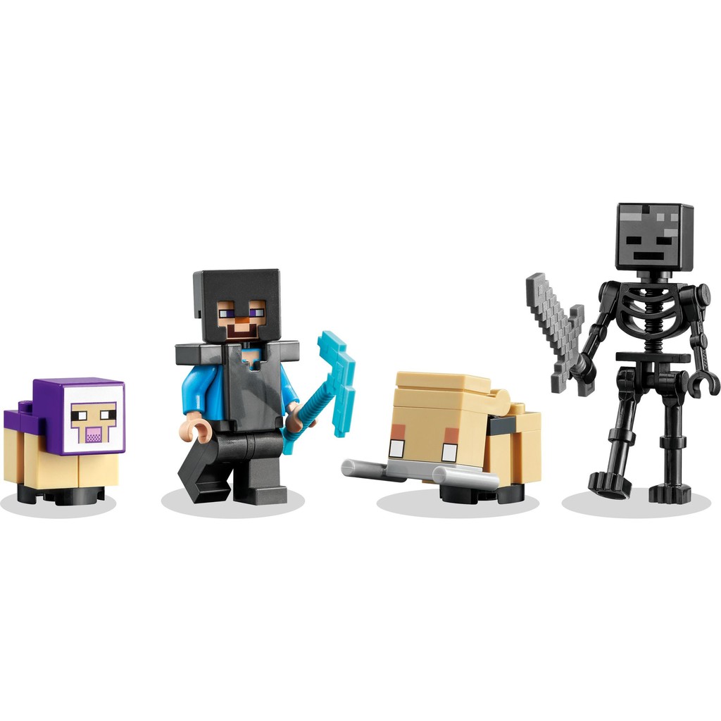 21172 Đồ chơi lắp ráp Iego Minecraft The Ruined Portal - Cổng thông tin bị tàn phá