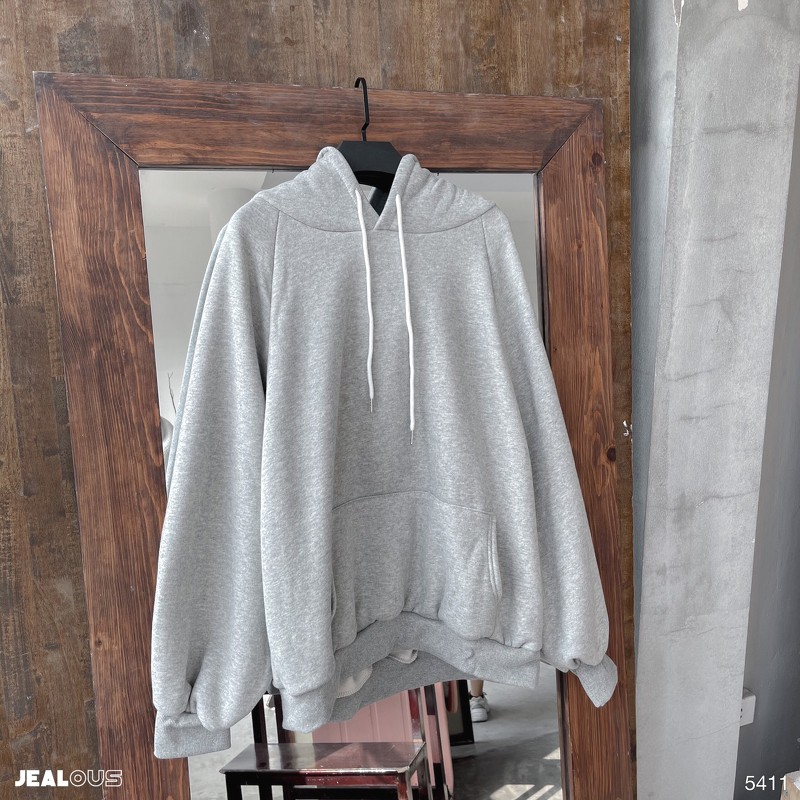 Áo nỉ hoodie nữ, áo hoodie trơn 5411 | BigBuy360 - bigbuy360.vn