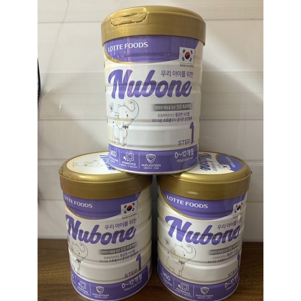 Sữa bột Nubone Step 1 750g 0-12 tháng HSD 07-2025