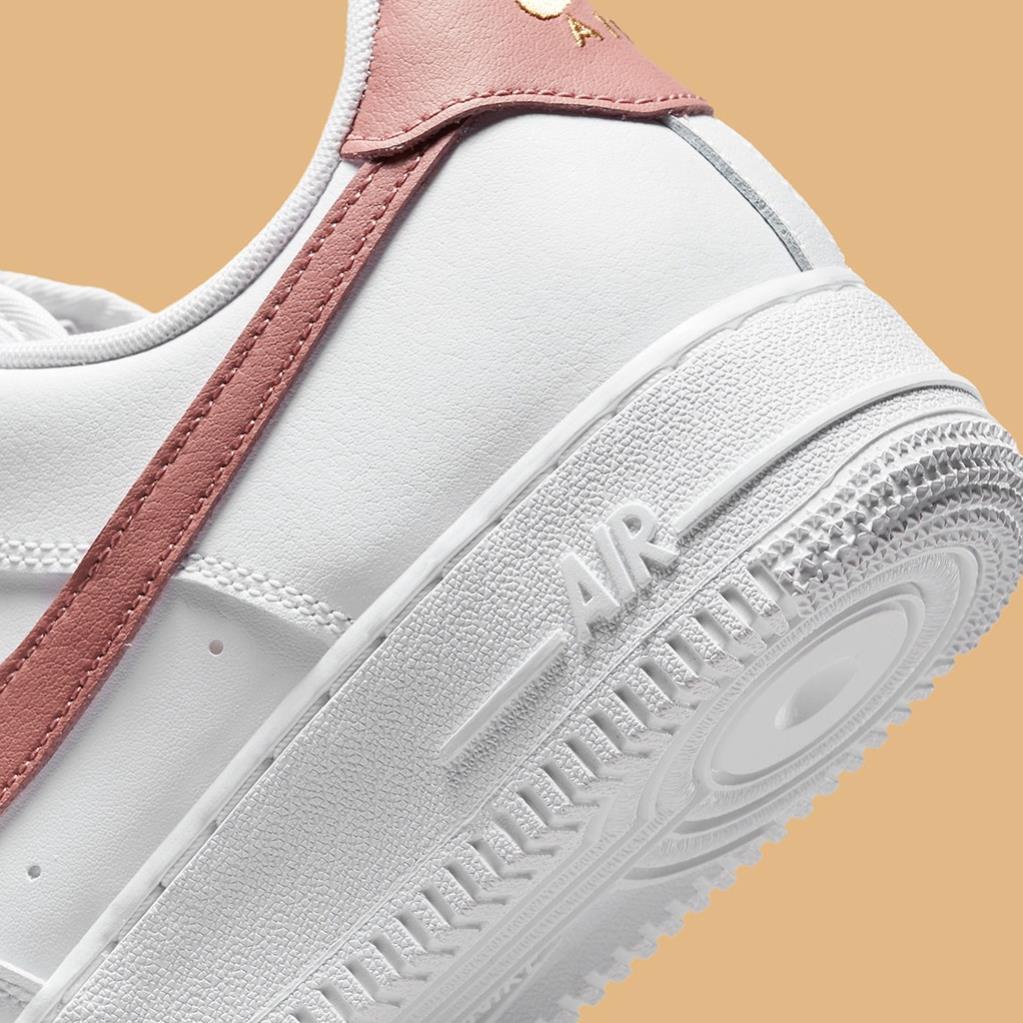 shopgiaykiencuongGiày thể thao AF1 vệt hồng, Giày Air Force 1 Essential Rust Pink phối đồ nữ siêu xinh 2022 Full box b