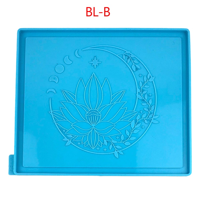 Khuôn Silicone Làm Lót Ly Hình Hoa Sen Đẹp Mắt Tiện Dụng