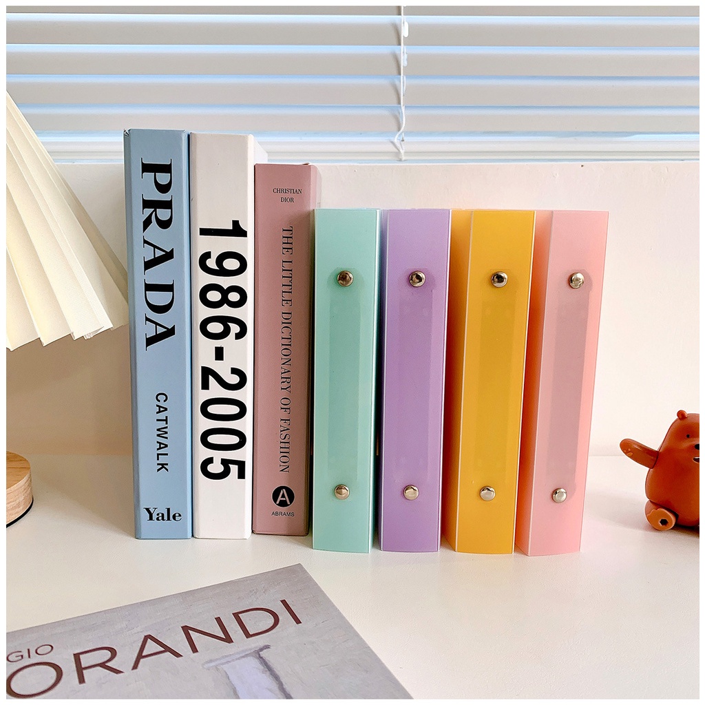 Sổ Còng Đựng Card - Binder Bìa Album A5 Trong Suốt（Contains 25 Sleeves）