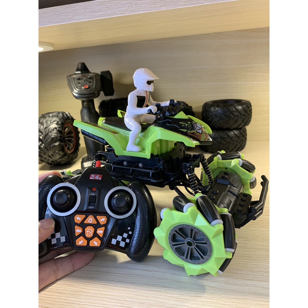 Xe điều khiển địa hình 360 Drift Rock Crawler cỡ lớn xe chạy ngang trái phải như cua bò