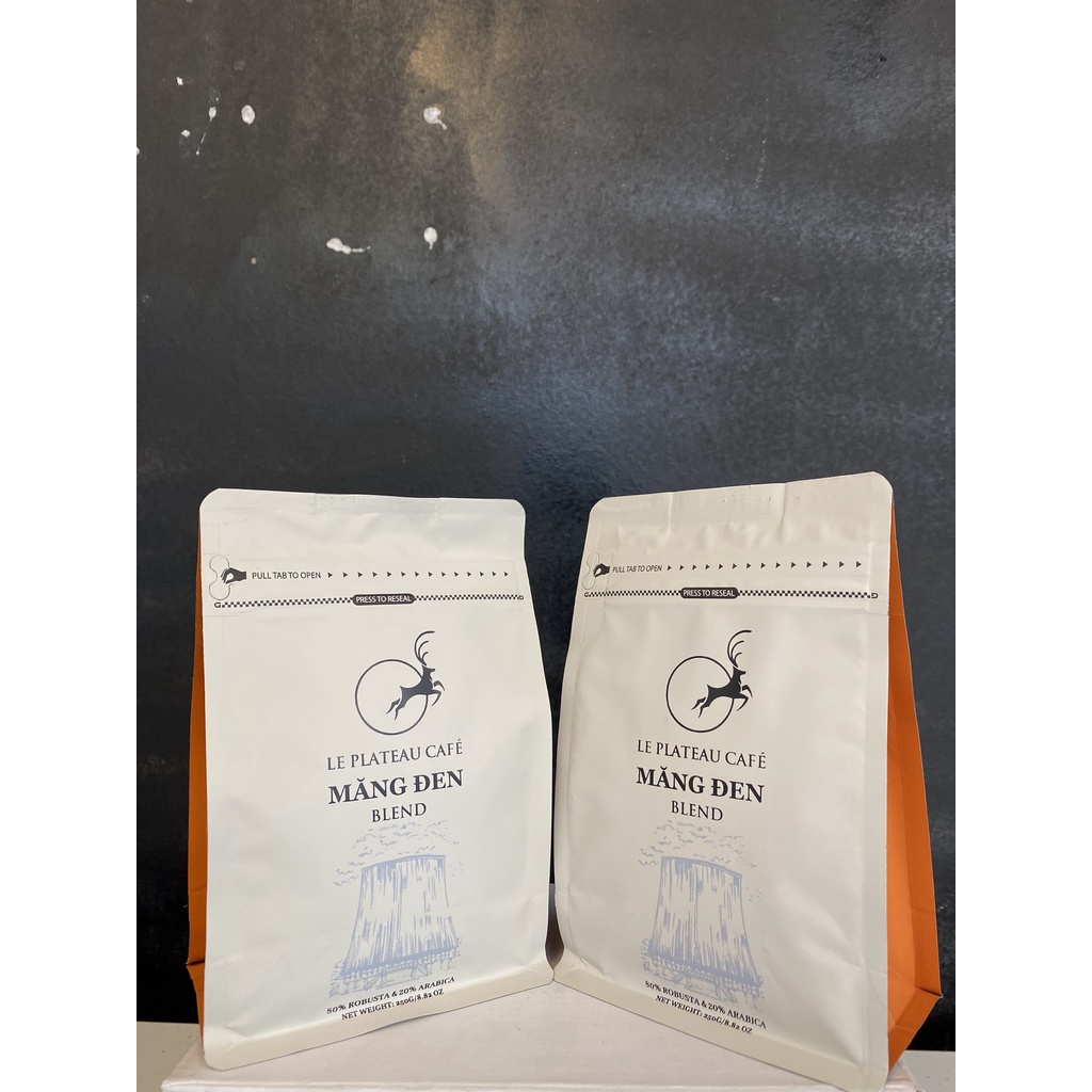 Cà phê Măng Đen Blend Le Plateau dạng bột dùng cho pha phin gói 250gram | BigBuy360 - bigbuy360.vn