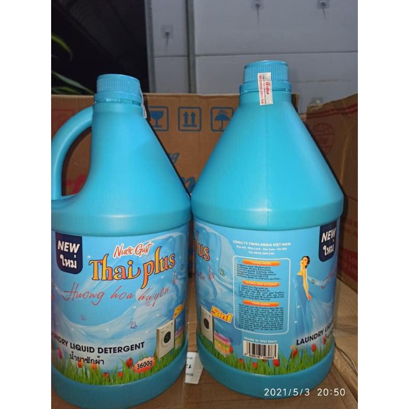 Nước giặt comfo thái plus can 3,6l