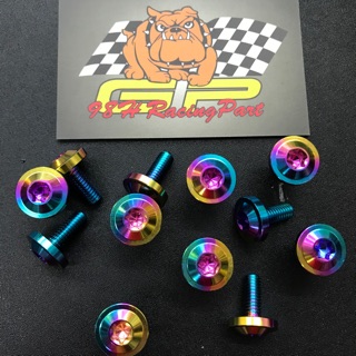 Ốc 6li15 titab gr5 màu lai 2020 chuẩn phôi gr5 bắt ốp bô, ốc áo wave, raider, satria, mỏ dè trước, dè sau ex 150