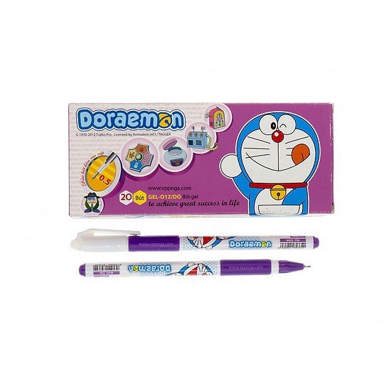 Bút Doraemon Gel-012/DO mực tím