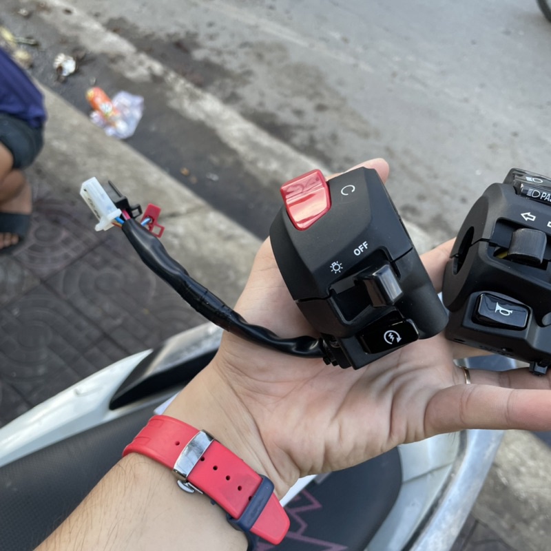 Cặp Cùm Công tắc Ex150 2019 Chính hãng