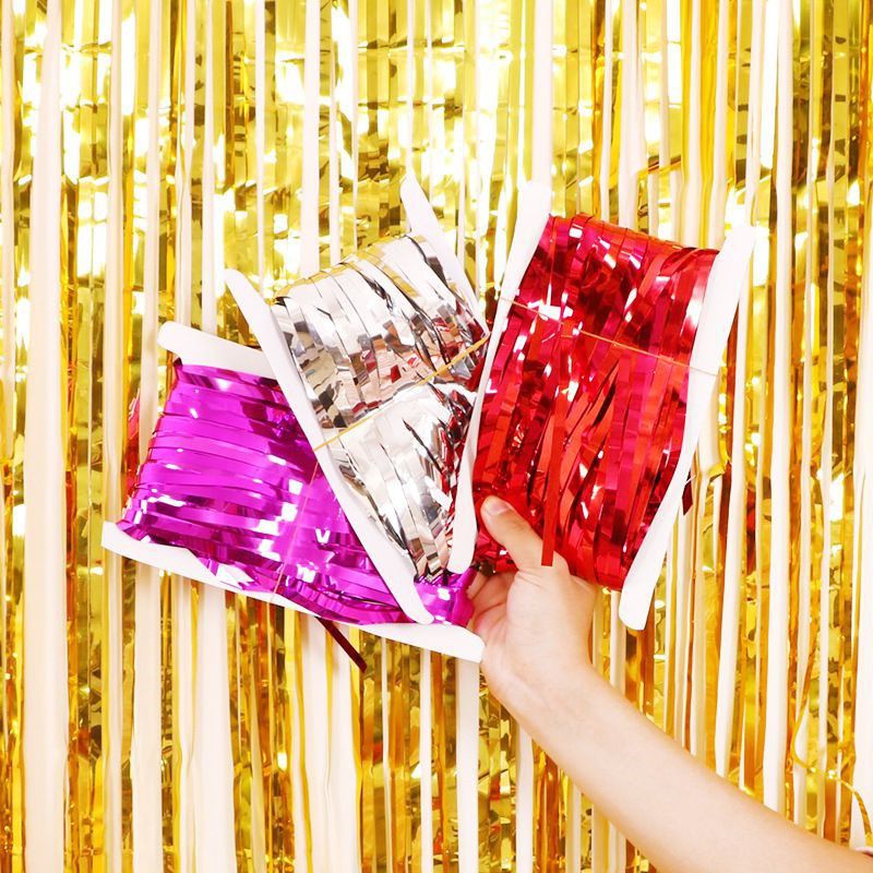 Rèm Kim Tuyến Lấp Lánh Trang Trí Tiệc