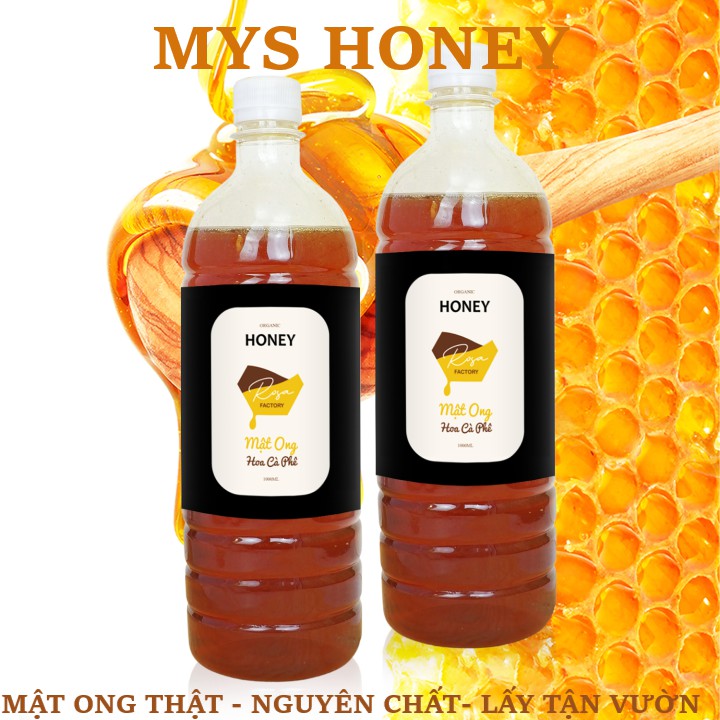 Mật Ong Nguyên Chất  Bảo Lộc Hoa Cà Phê 250ml Mật ong thật Mys Honey