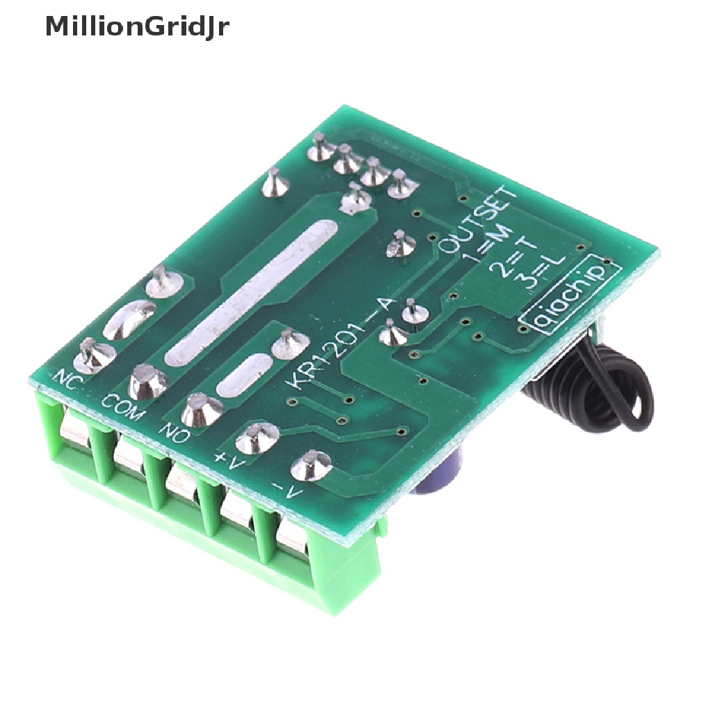 Mô Đun Tiếp Nhận Tín Hiệu Điều Khiển Từ Xa Không Dây 1 Kênh 433MHz