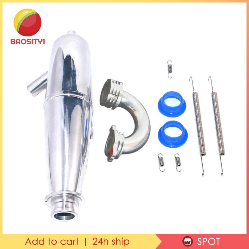 [Baosity1] Ống Xả Bằng Nhôm Cho Xe Hơi HSP Bobao HPI SH Monster Truck 1 / 8