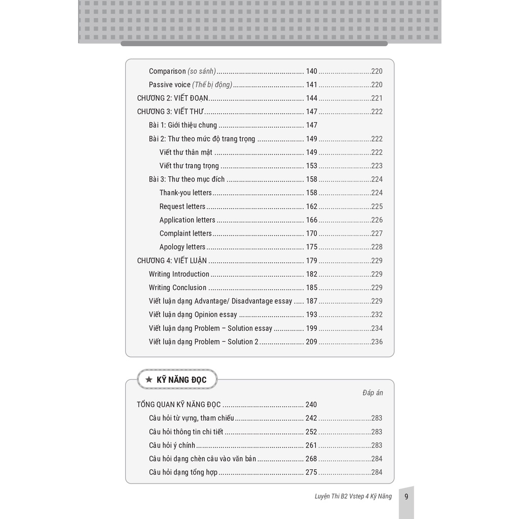 Sách Luyện thi B2 Vstep 4 kỹ năng - Ôn thi chứng chỉ tiếng Anh bậc 4 (bằng B2 tiếng Anh) khung năng lực Ngoại ngữ 6 bậc